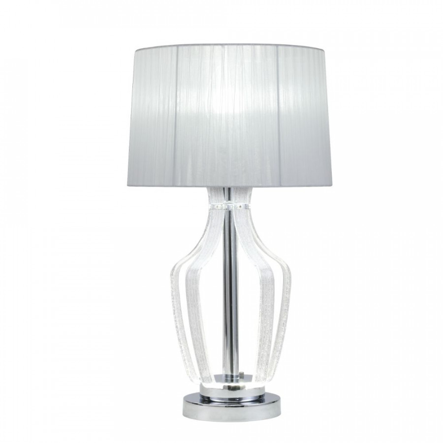 ACME - Mathilda Table Lamp in Clear Acrylic/Chrome