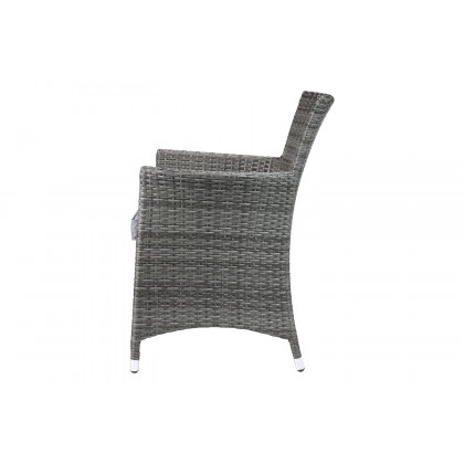 ACME - Tashelle 3PC Pack Patio Bistro Set in Gray Wicker