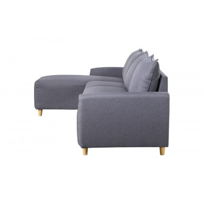 ACME Marcin Sectional Sofa - Gray Fabric