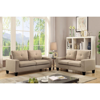 ACME - Platinum II Sofa and Loveseat Set