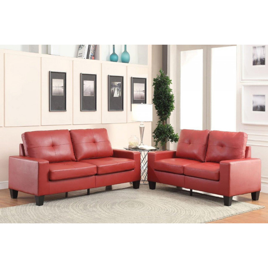ACME - Platinum II Sofa and Loveseat Set