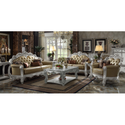 ACME - Vendome Sofa with 4 Pillows