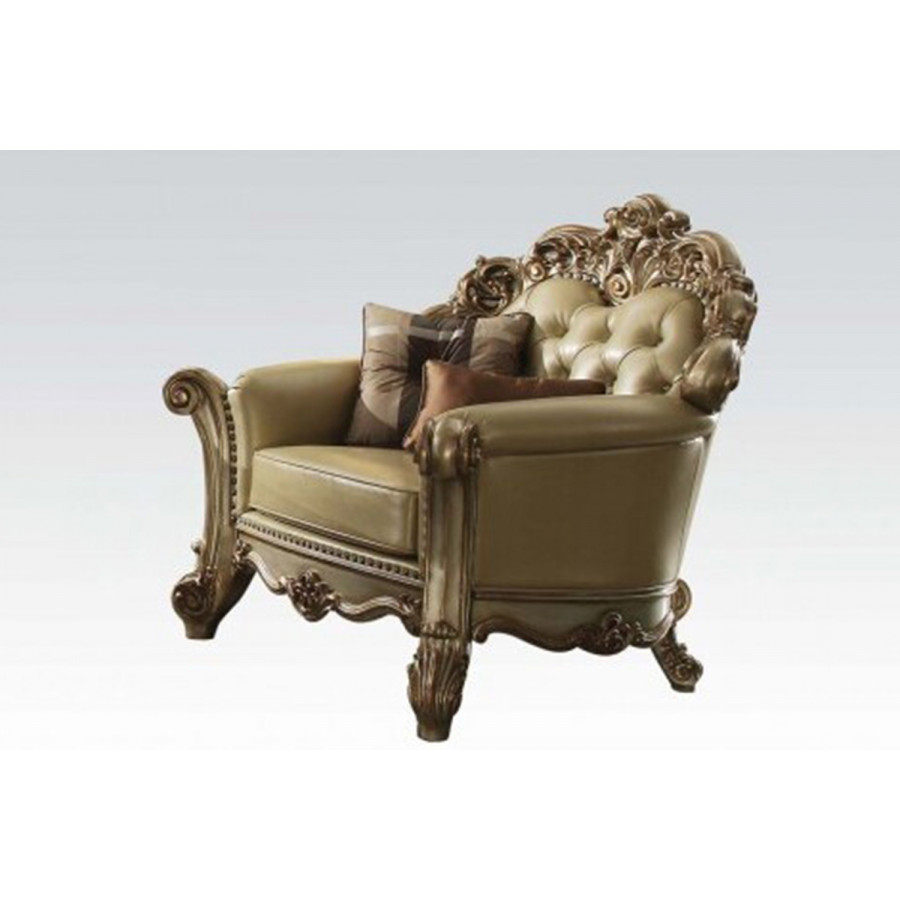 ACME - Vendome Chair with 2 Pillows