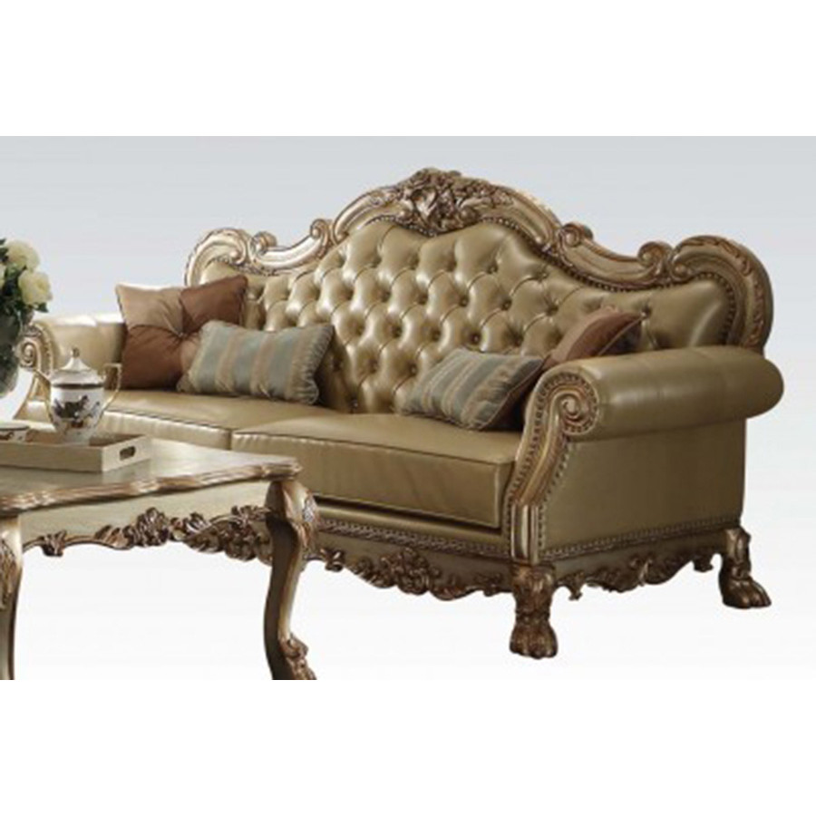 ACME - Dresden Sofa with 4 Pillows