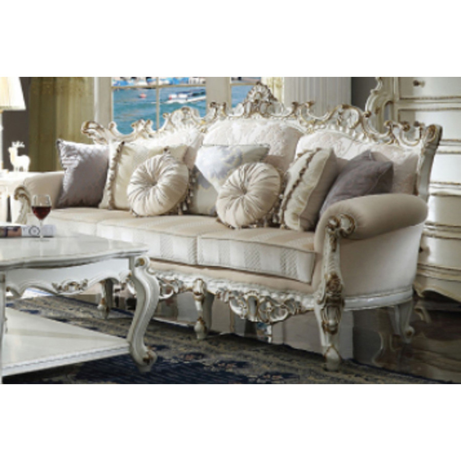 ACME Picardy Sofa - Antique Pearl