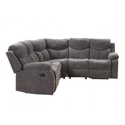 ACME - Kalen Motion Sectional Sofa in Gray Chenille