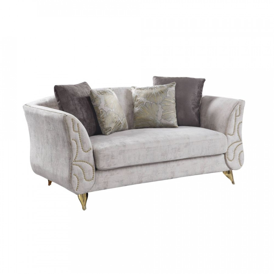 ACME - Wilder Loveseat in Beige