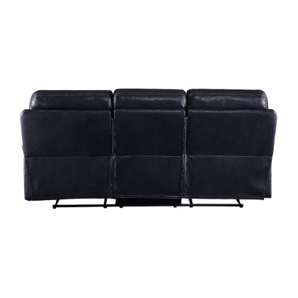 ACME Aashi Motion Sofa - Navy, Leather