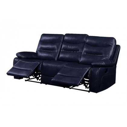 ACME Aashi Motion Sofa - Navy, Leather