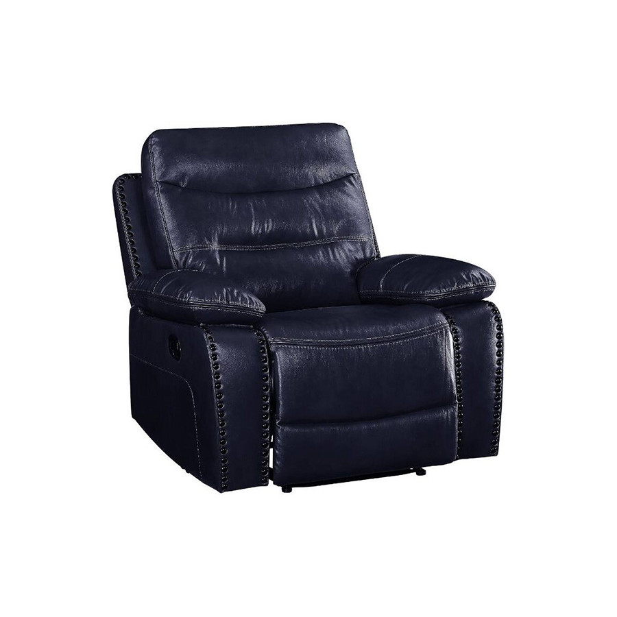 ACME Aashi Recliner - Navy, Leather