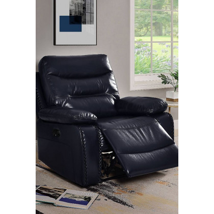ACME Aashi Recliner - Navy, Leather