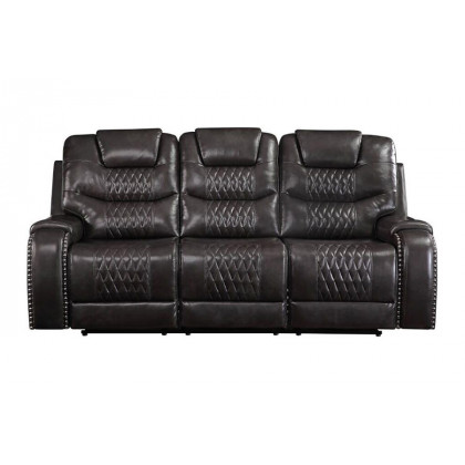 ACME Braylon Motion Sofa - Magnetite PU