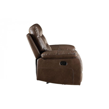 ACME Aashi Motion Sofa - Brown, Leather