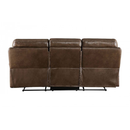 ACME Aashi Motion Sofa - Brown, Leather