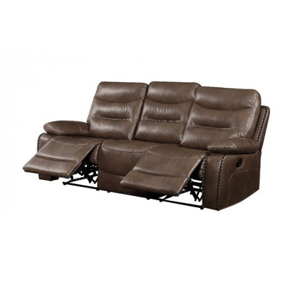 ACME Aashi Motion Sofa - Brown, Leather