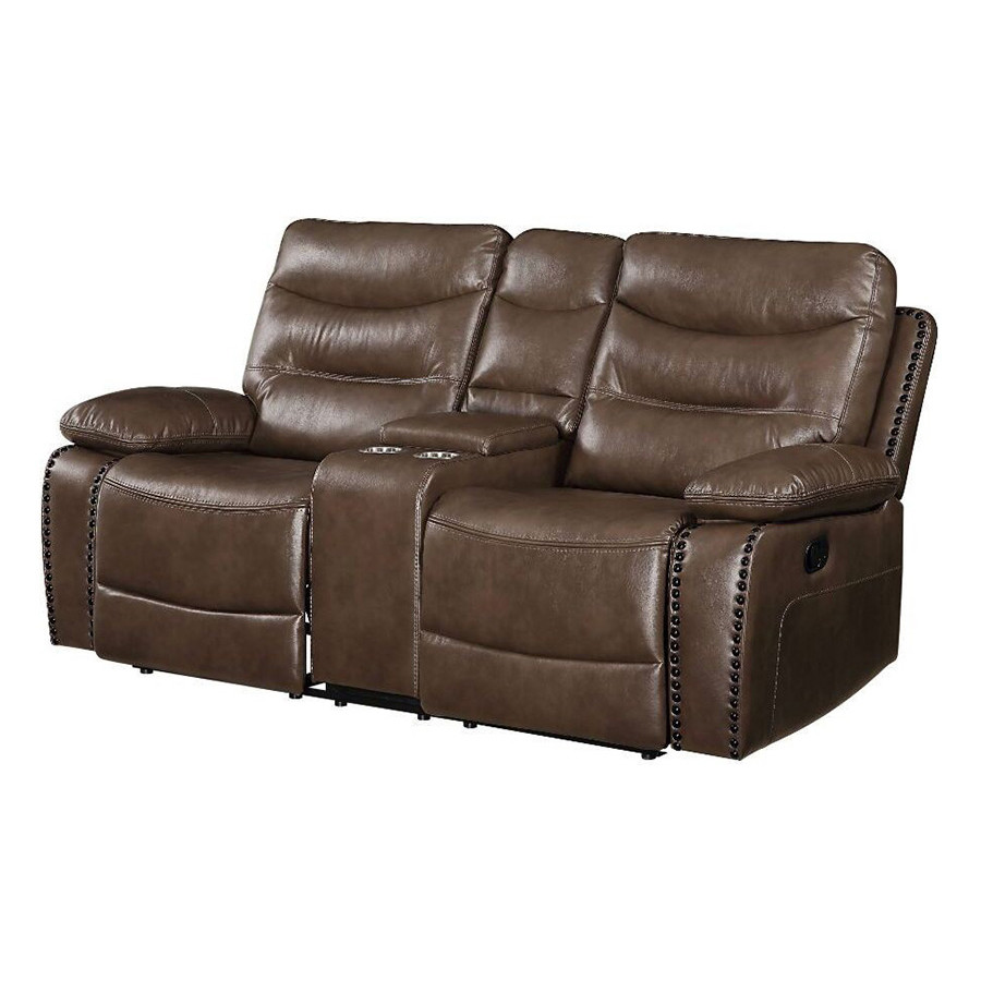 ACME - Aashi Motion Loveseat with Console