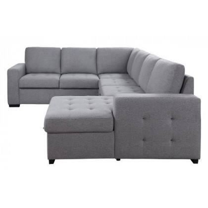 ACME - Nardo Sectional Sofa with Storage in Gray