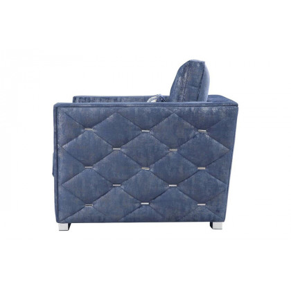 ACME - Emilia Chair with Pillow in Blue