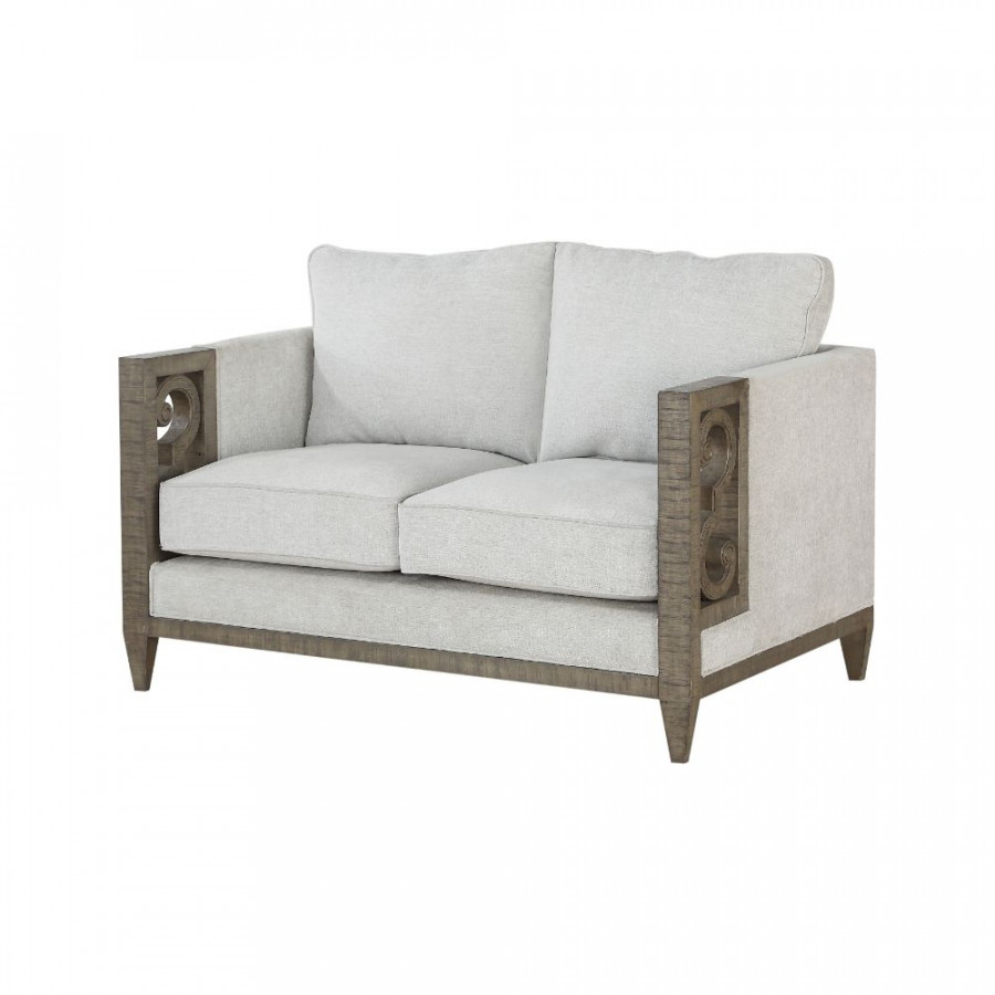 ACME - Artesia Loveseat in Salvaged Natural