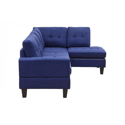 ACME Jeimmur Sectional Sofa - Blue Linen