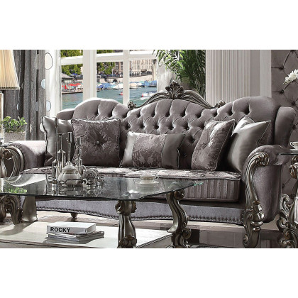 ACME - Dresden Sofa with 7 Pillows