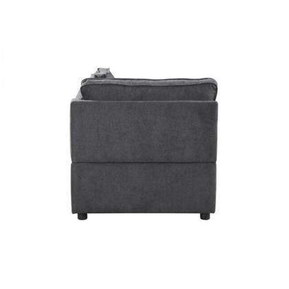 ACME - Silvester Modular Wedge with Pillow in Gray