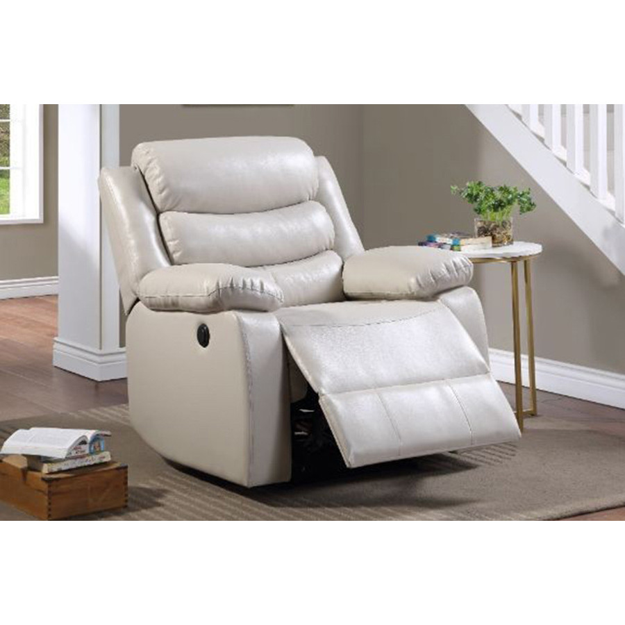 ACME Eilbra Power Recliner - Beige PU