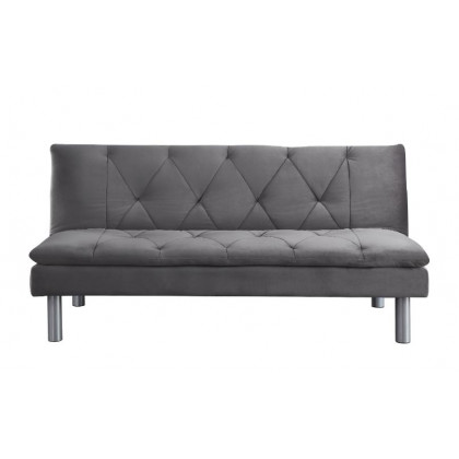 ACME - Cilliers Adjustable Sofa in Gray/Chrome