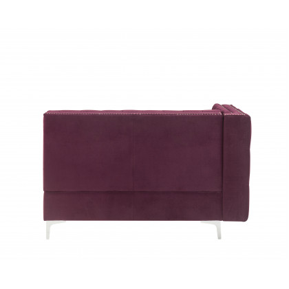 ACME - Jaszira Modular Armless Loveseat with 2 Pillows