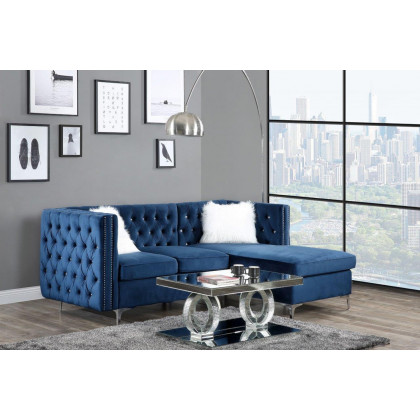ACME Jaszira Modular Left Facing and Right Facing Arms - Blue Velvet