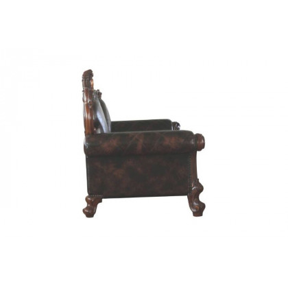 ACME - Picardy Sofa with 3 Pillows in Honey Oak