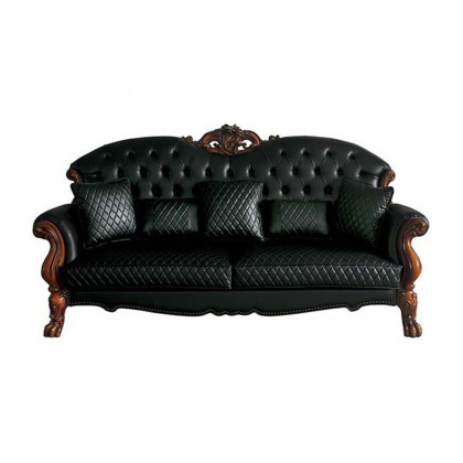 ACME Dresden Sofa with 5 Pillows - Black