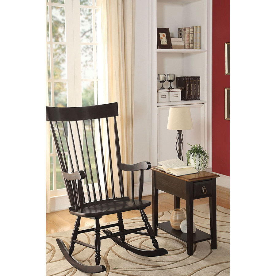 ACME - Arlo Rocking Chair in Black