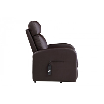 ACME Ricardo Recliner with Power Lift - Brown PU