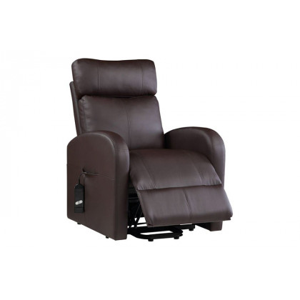 ACME Ricardo Recliner with Power Lift - Brown PU