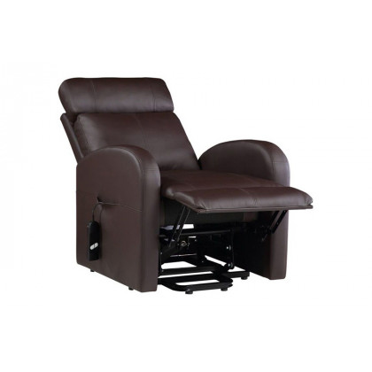 ACME Ricardo Recliner with Power Lift - Brown PU