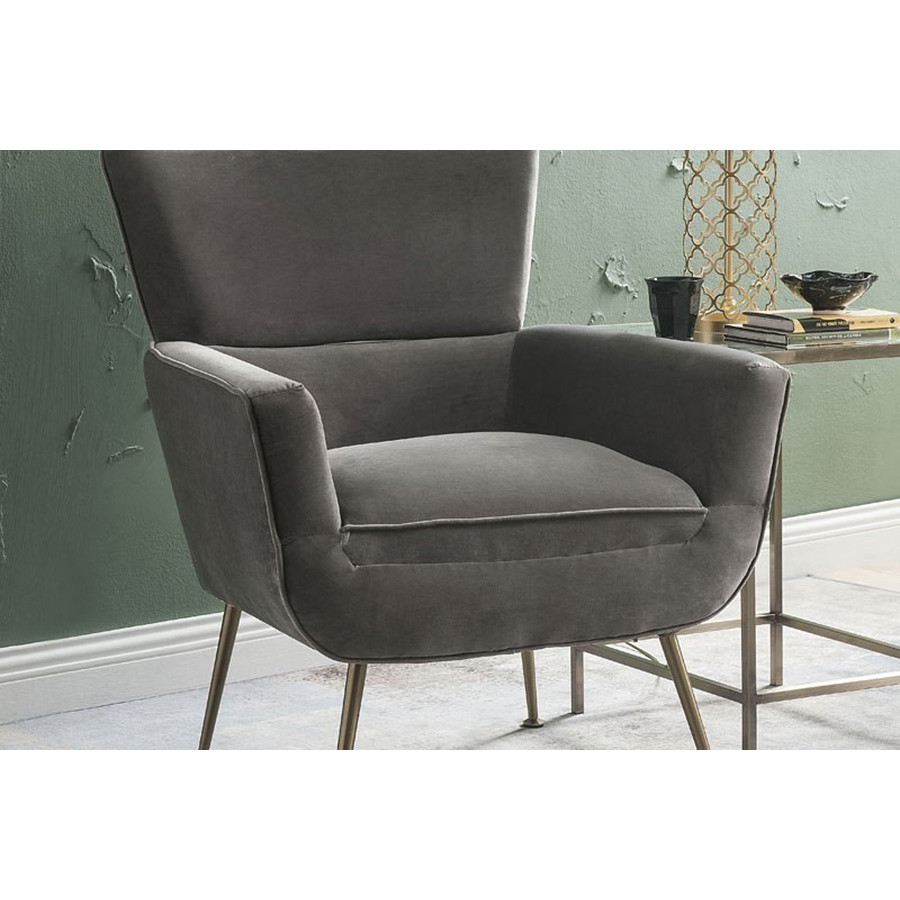 ACME - Varik Accent Chair in Gray