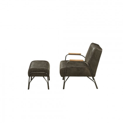 ACME - Sarahi Accent Chair in Distress Espresso