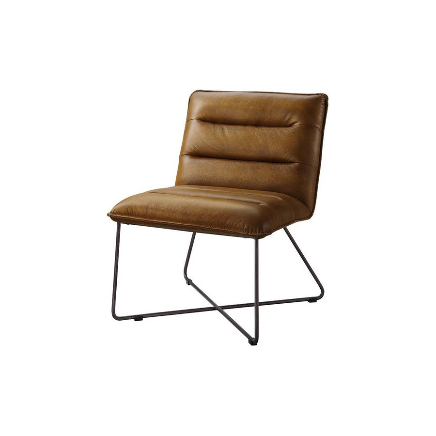 ACME - Balrog Accent Chair in Saddle Brown