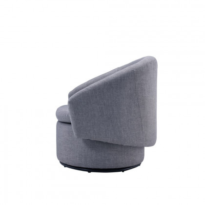 ACME - Joyner Accent Chair in Pebble Gray Linen