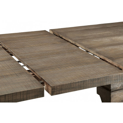 ACME Landon Trestle Dining Table - Salvage Brown