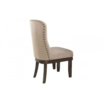 ACME Landon Side Chair Set of 2 - Beige Linen