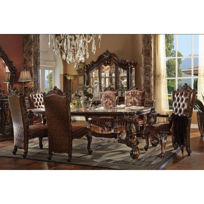ACME Versailles Buffet with Hutch - Cherry Oak