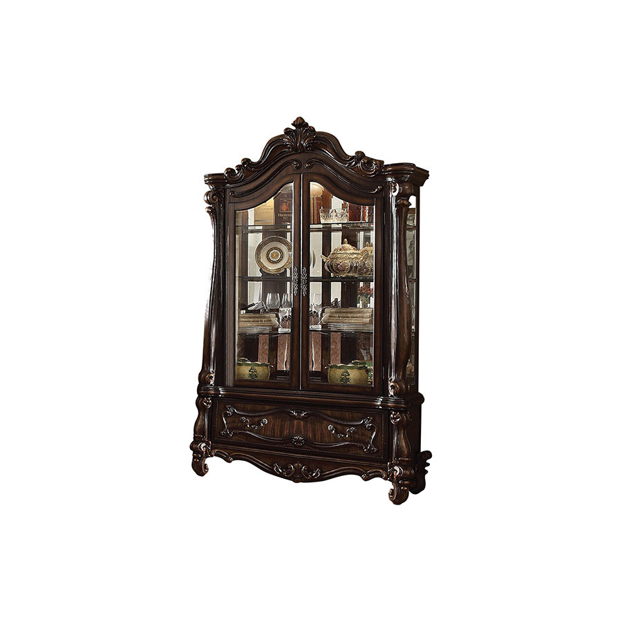 ACME Versailles Curio - Cherry Oak