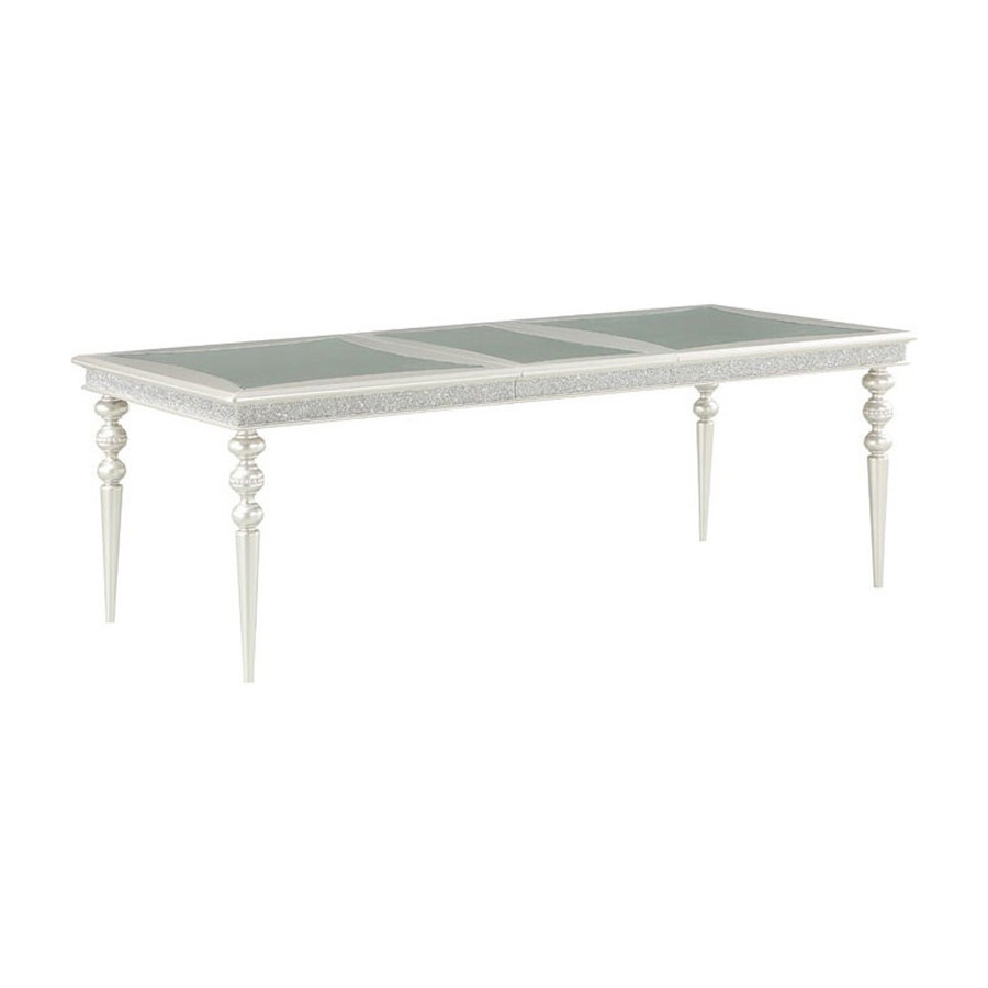 ACME - Maverick Dining Table in Platinum