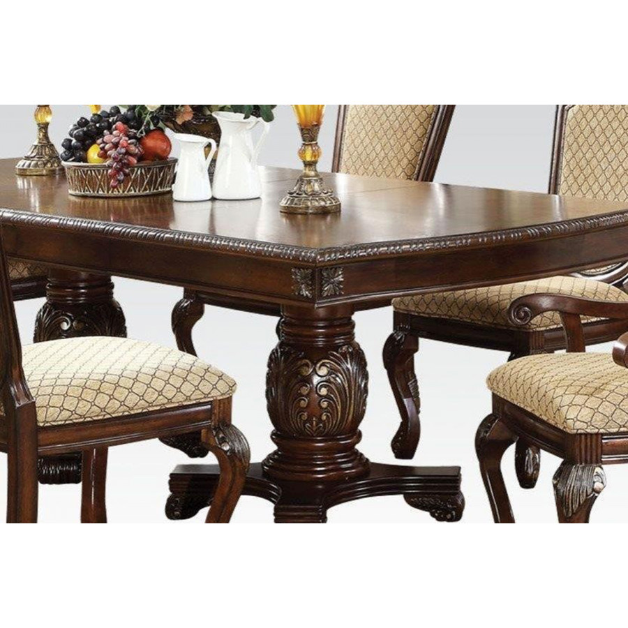 ACME - Chateau De Ville Dining Table with Double Pedestal