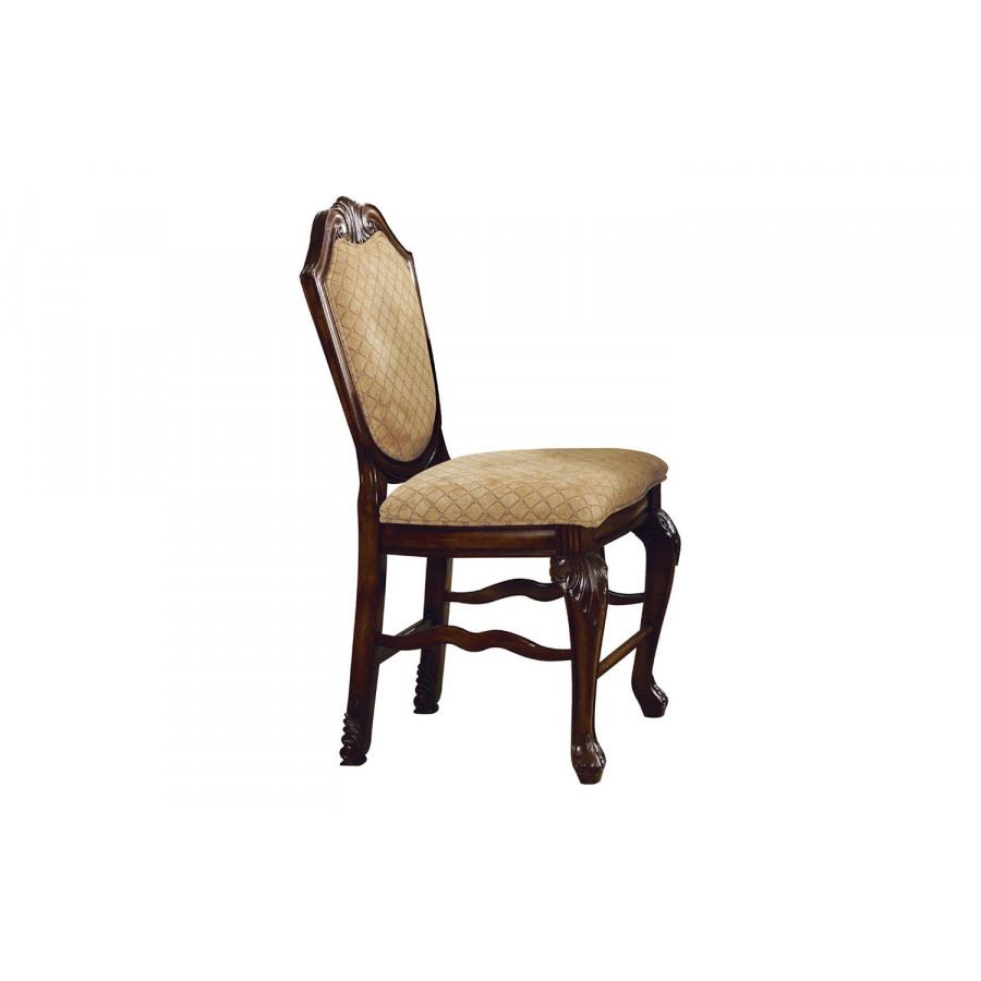 ACME Chateau De Ville Counter Height Chair Set of 2 - Espresso