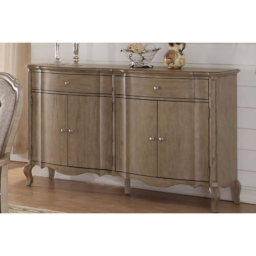 ACME - Chelmsford Server in Antique Taupe