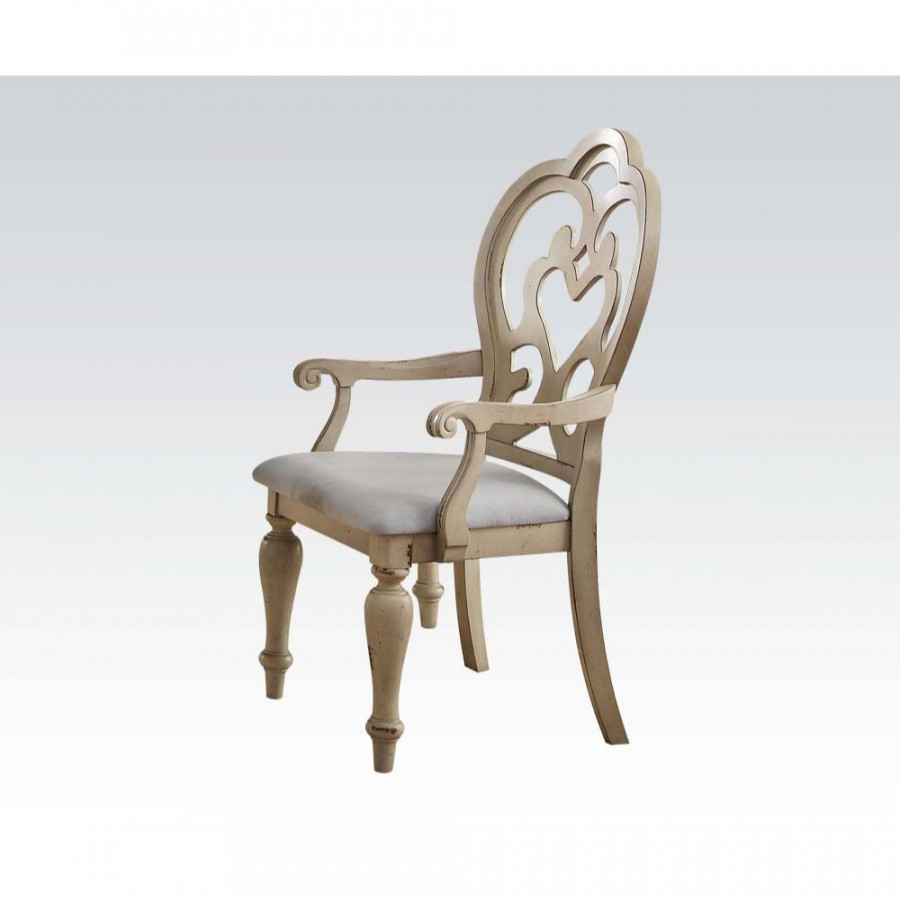 ACME - Abelin Chair (2Pc) in Antique White