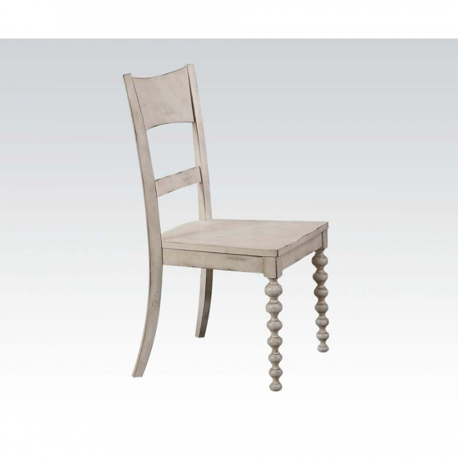 ACME - Coyana Side Chair (2Pc) in Antique White